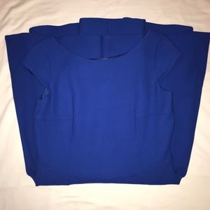 Authentic Akris Punto Royal Blue Dress